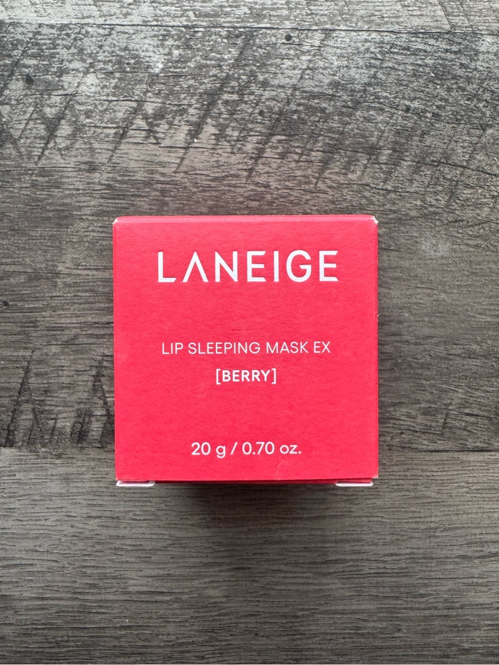 LANEIGE Lip Sleeping Mask EX Berry 20g / 0.70 oz NIB